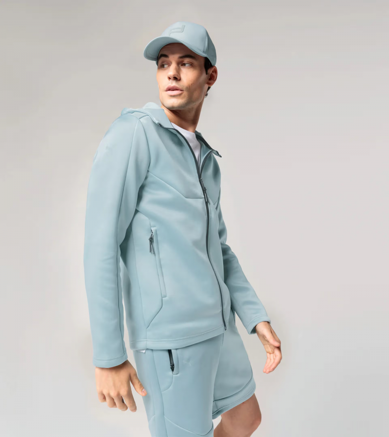 Jakna sportska Hooded Sweat, modern mint