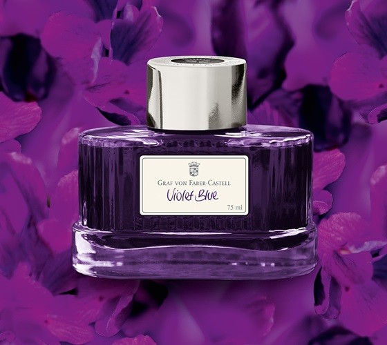 Tinta u bočici, violet plava 75ml