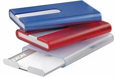 Etui za posjetnice plavi
