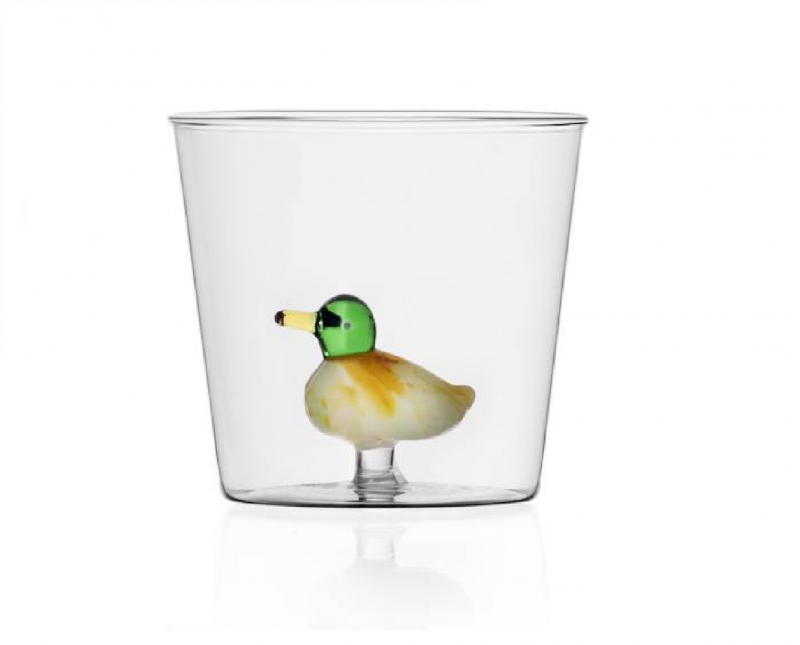 Čaša staklena ICHENDORF Animal Farm, Duck