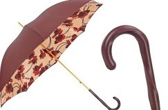 Kišobran Pasotti-Flowered Burgundy Umbrella