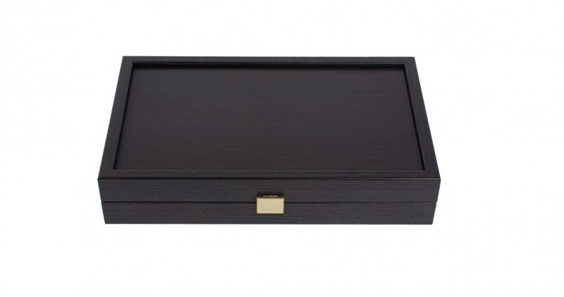 Backgammon set MANOPOULOS Wenge MEDIUM 38x23 cm
