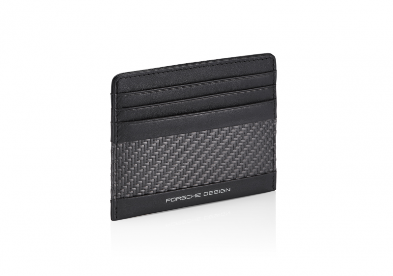 Lisnica za kartice 6 Carbon C. crna