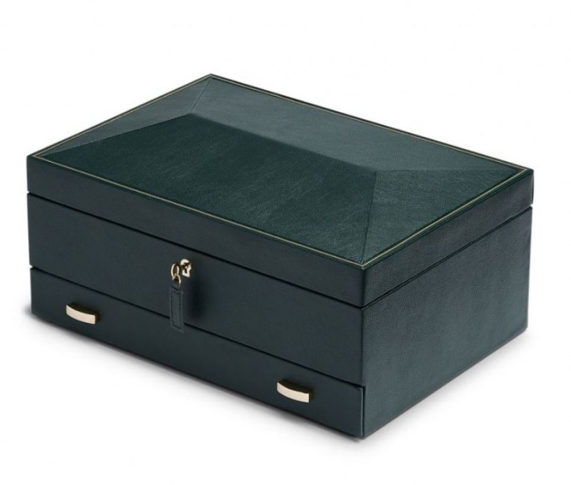 Kutija za satove WOLF 1834, British Racing 10, zelena