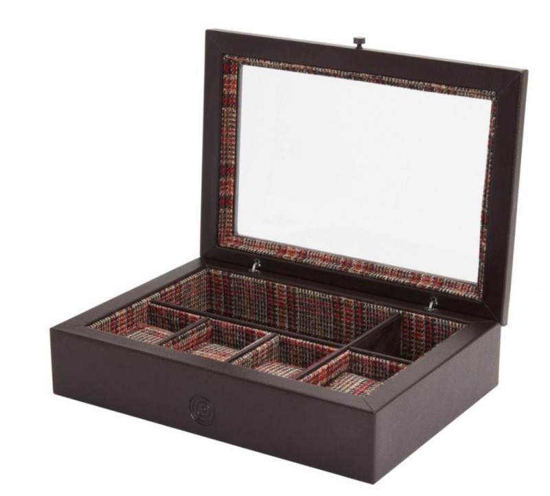 Kutija za satove WOLF 1834, WM 4, smeđa