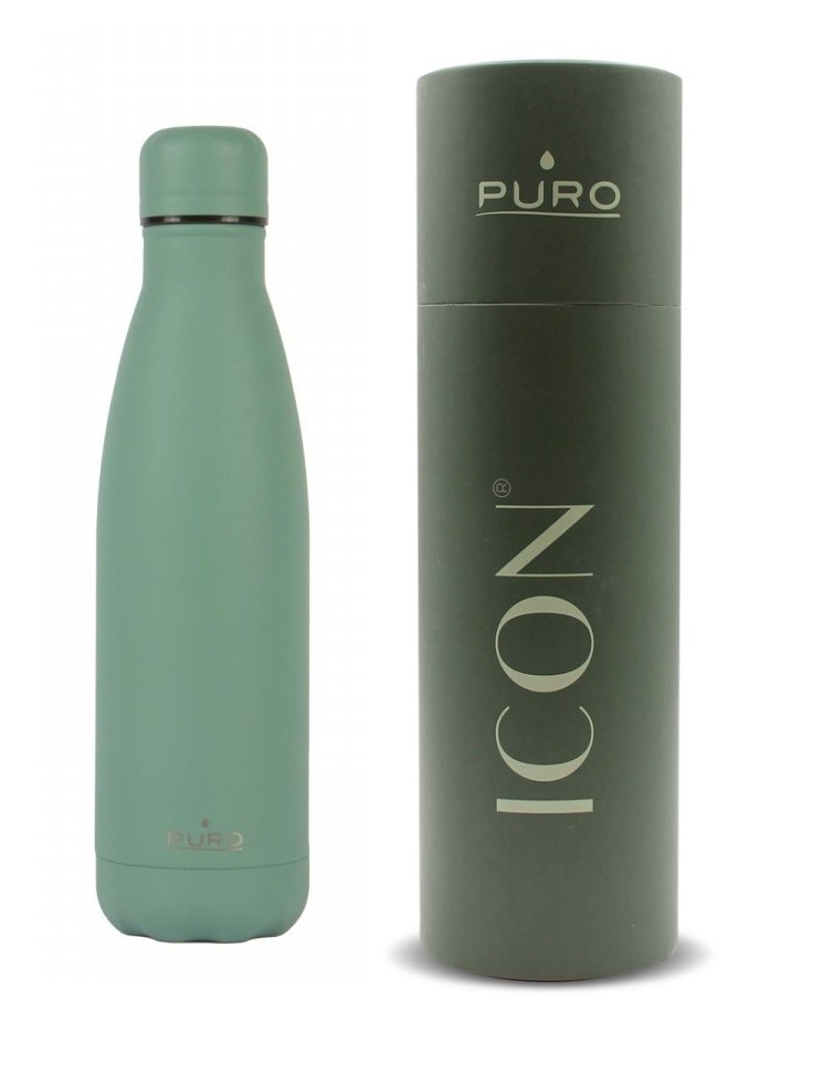 Boca za vodu Puro - 500 ml, Icon, tamno zelena