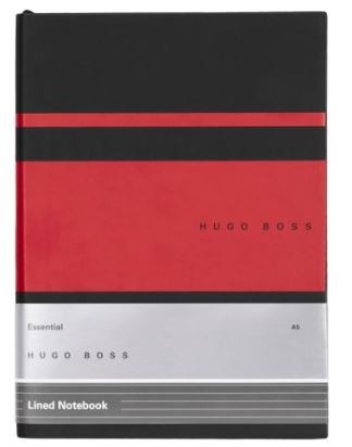 Notebook A5 Essential Gear Matrix Red Lined
