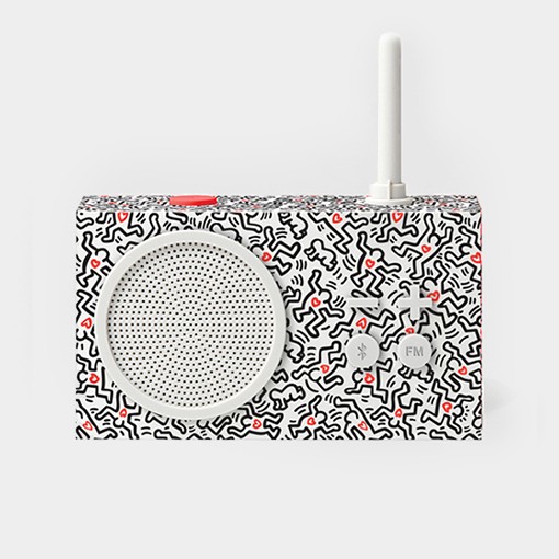 Radio LEXON x KEITH HARING Tykho 3, Love, bijeli