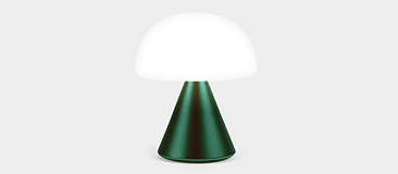 Lampa LEXON Mina, tamno zelena