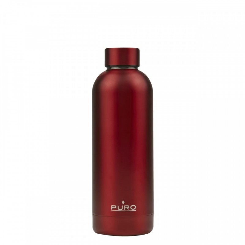Boca za vodu Puro - 500 ml, Matt crvena