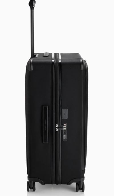 Torba s kotačima Roadster Nylon 4W L, crna