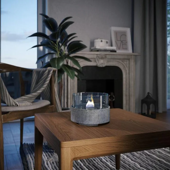 Kamin stolni TF Café 18, lava grey